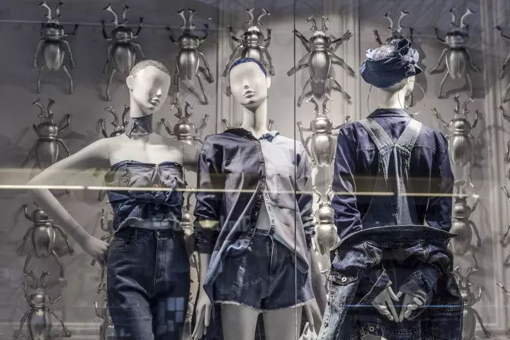 Vetrine del Sinsay Denim Days, Varsavia – Polonia